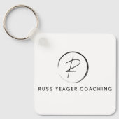 Russ Yeager Coaching Signature Logo キーホルダー (正面)
