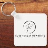 Russ Yeager Coaching Signature Logo キーホルダー (正面)