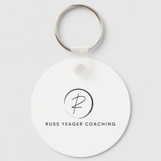 Russ Yeager Coaching Signature Logo キーホルダー (裏面)