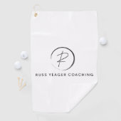 Russ Yeager Coaching Signature Logo ゴルフタオル (インサイチュ)