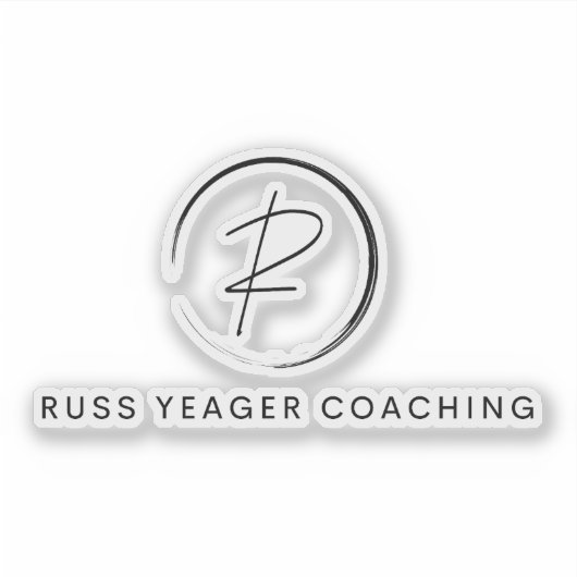Russ Yeager Coaching Signature Logo シール (正面)