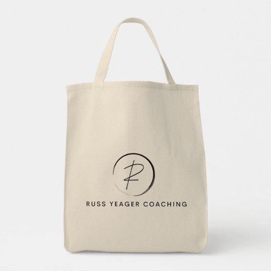Russ Yeager Coaching Signature Logo トートバッグ (裏面)