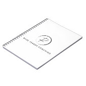 Russ Yeager Coaching Signature Logo ノートブック (左側)