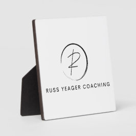 Russ Yeager Coaching Signature Logo フォトプラーク