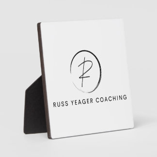 Russ Yeager Coaching Signature Logo フォトプラーク