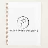 Russ Yeager Coaching Signature Logo プランナー手帳 (正面)
