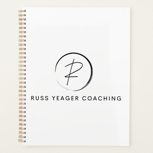 Russ Yeager Coaching Signature Logo プランナー手帳 (正面)