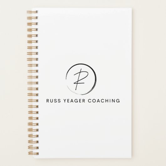 Russ Yeager Coaching Signature Logo プランナー手帳 (正面)