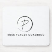 Russ Yeager Coaching Signature Logo マウスパッド (正面)