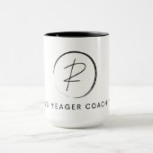 Russ Yeager Coaching Signature Logo マグカップ (中央)