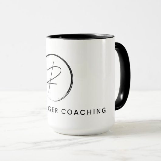 Russ Yeager Coaching Signature Logo マグカップ (正面右)