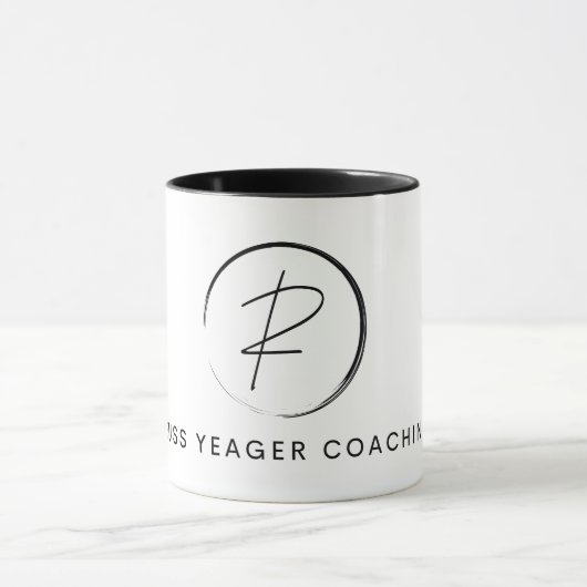 Russ Yeager Coaching Signature Logo マグカップ (中央)