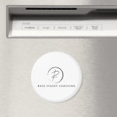 Russ Yeager Coaching Signature Logo マグネット (インサイチュ (食洗機))