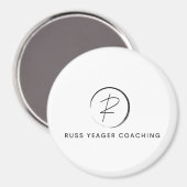Russ Yeager Coaching Signature Logo マグネット (正面/裏面)