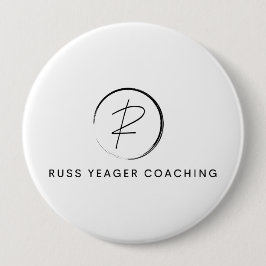 Russ Yeager Coaching Signature Logo 缶バッジ
