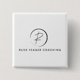 Russ Yeager Coaching Signature Logo 缶バッジ