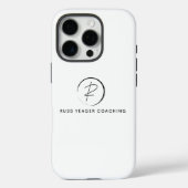 Russ Yeager Coaching Signature Logo Case-Mate iPhoneケース (裏面)