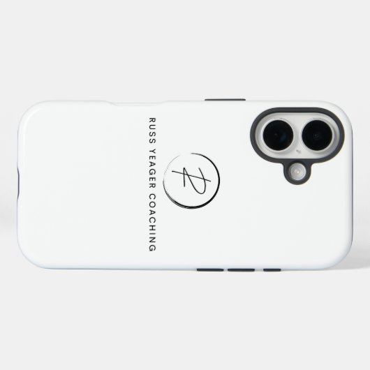 Russ Yeager Coaching Signature Logo Case-Mate iPhoneケース (裏面 (横))