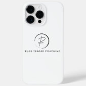 Russ Yeager Coaching Signature Logo Case-Mate iPhoneケース (裏面)