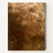 Russet Potato Close Up Photograph Spiral Notebook ノートブック (裏面)