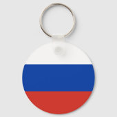Russia Flag キーホルダー (正面)