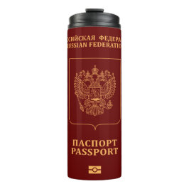 Russia passport タンブラー