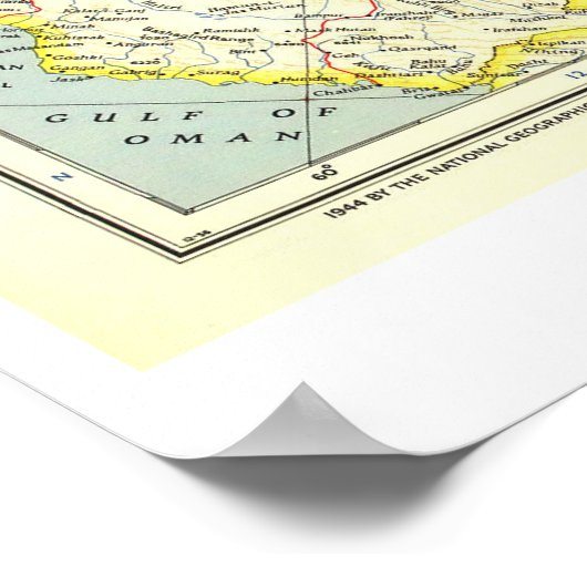 " Russia (Soviet Union): 1944 Detailed MAP ... ポスター (角)