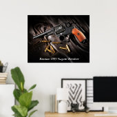 Russian 1895 Nagant Revolver ポスター (ホームオフィス)