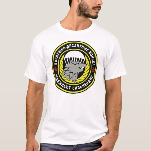 Russian_45th_Separate_Reconnaissance_Regiment_patc Tシャツ (正面)