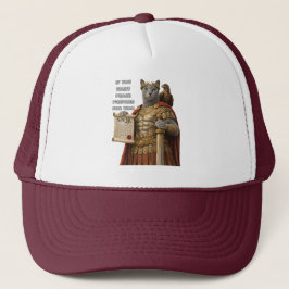 Russian Blue Caesar Cat キャップ