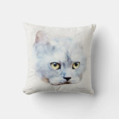 Russian Blue Cat クッション (正面)