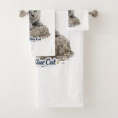 Russian Blue Cat Towel Set バスタオルセット (インサイチュ)