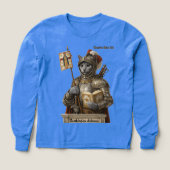 Russian Blue Conquistador Cat – Honor & Legacy (デザイン正面)