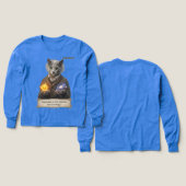 Russian Blue Einstein Cat - Imagination (デザイン 正面＆背面)