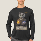 Russian Blue Einstein Cat - Imagination トライブレンドＴシャツ (正面)