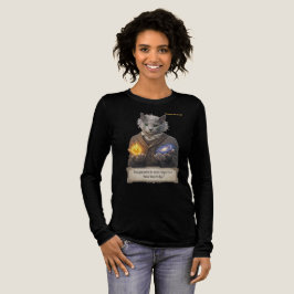 Russian Blue Einstein Cat - Imagination トライブレンドTシャツ