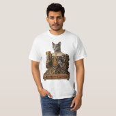 Russian Blue Lucrezia de Médici Cat Tシャツ (正面フル)