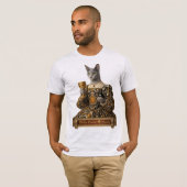 Russian Blue Lucrezia de Médici Cat Tシャツ (正面フル)