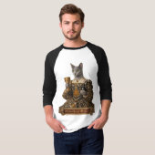 Russian Blue Lucrezia de Médici Cat Tシャツ (正面フル)