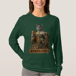 Russian Blue Lucrezia de Médici Cat Tシャツ
