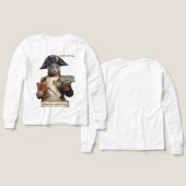 Russian Blue Napoleon Bonaparte Cat (デザイン 正面＆背面)