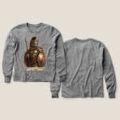 Russian Blue Spartan Cat (デザイン 正面＆背面)