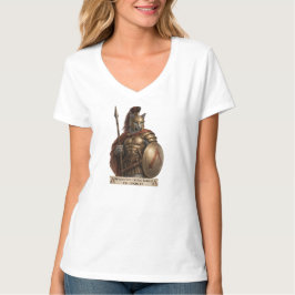Russian Blue Spartan Cat Tシャツ