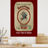 Russian Bogatyr Beer ポスター (キッチン)