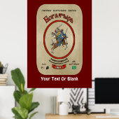 Russian Bogatyr Beer ポスター (ホームオフィス)