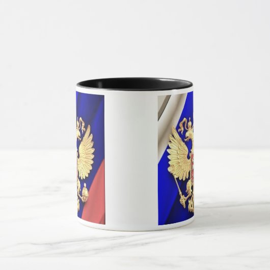 Russian Coat of Arms Mug マグカップ (中央)