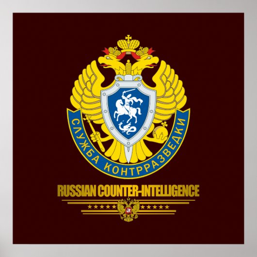 Russian Counter-Intelligence ポスター (正面)