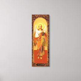 Russian Icon Archangel Gabriel  Wrapped Canvas キャンバスプリント