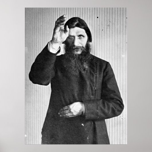 Russian Mystic Grigori Yefimovich Rasputin ポスター (正面)