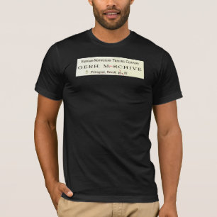 Russian Norwegian Trading Companyのヴィンテージのロゴ Tシャツ